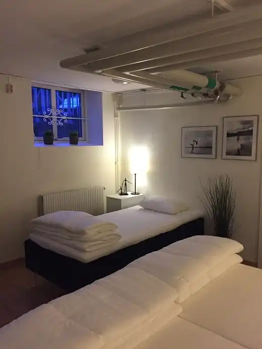 Enkelsäng i gästlägenhet