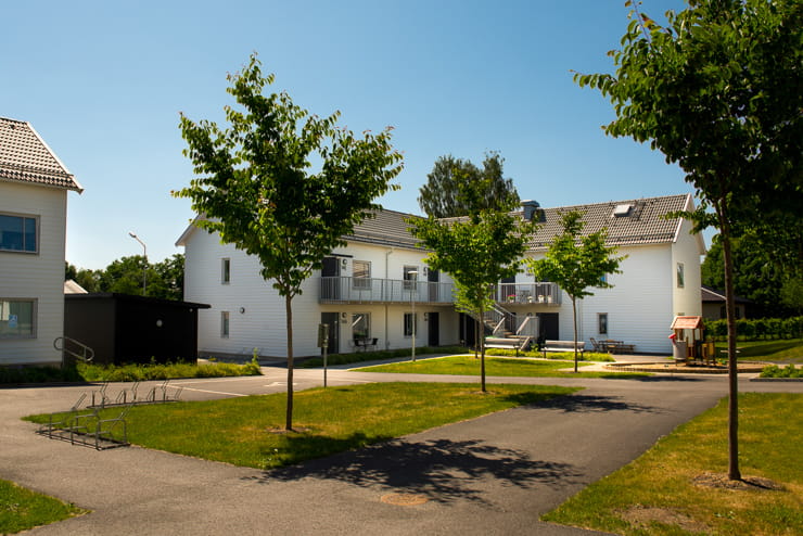 Skattegårdsvägen - Villavägen, Bollebygd